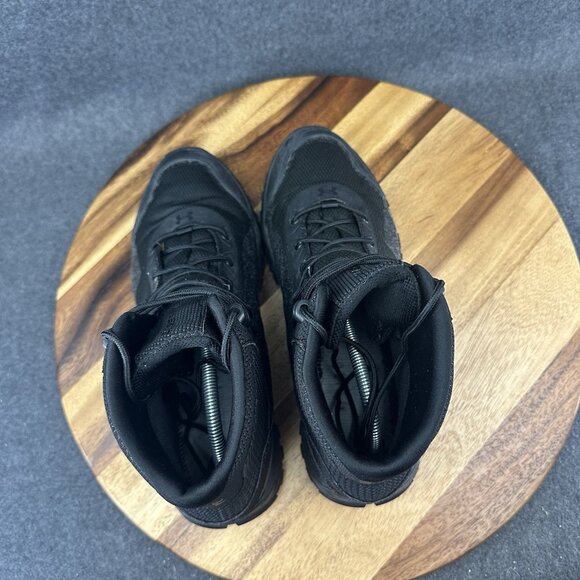 Under Armour Black VALSETZ RTS 1.5 Tactical Boots 3021034 001 Men’s 10.5 - Picture 9 of 15